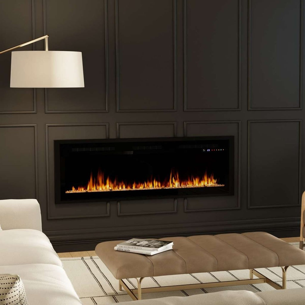 Dimplex Vital Sense 60" Linear Electric Fireplace (SEN60) - Front View