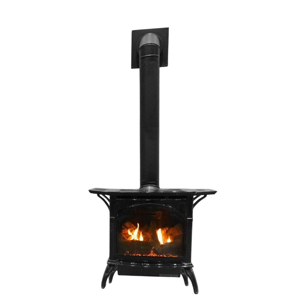 Empire Spirit Cast Iron 22" Small Direct Vent Gas Stove – Front View