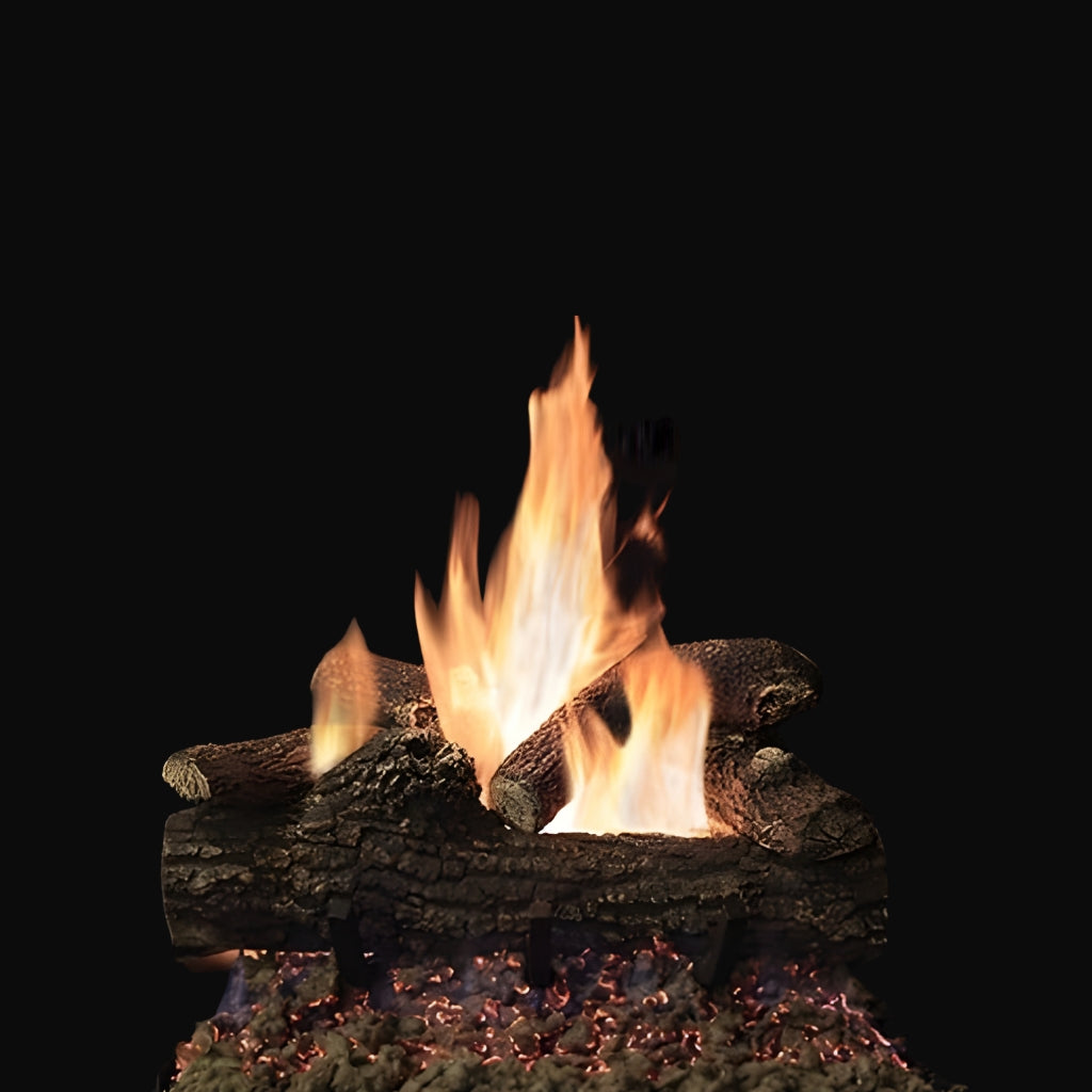 Empire 18" Great Lakes Oak Log Set – Front View