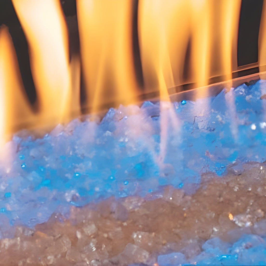 Empire Carol Rose 60" Multicolor LED Lighting Manual Outdoor Linear Fire Pit – Alternate View 3