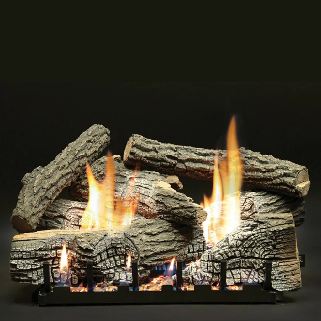 Empire Super Stacked Wildwood 18" Refractory Log Set – Front View