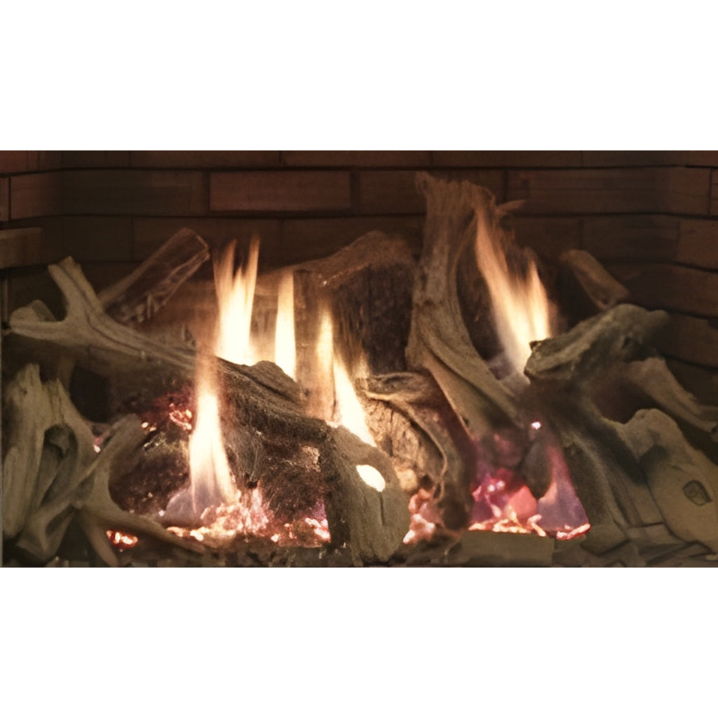 Empire Rushmore Ceramic Fiber Log Set Accessory for 36"/40" Inserts – Front View