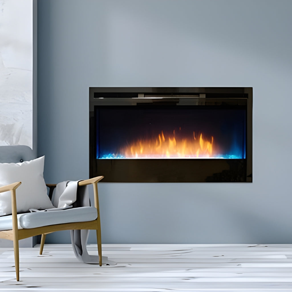 Empire Nexfire 34" Linear Electric Fireplace – Alternate View 2