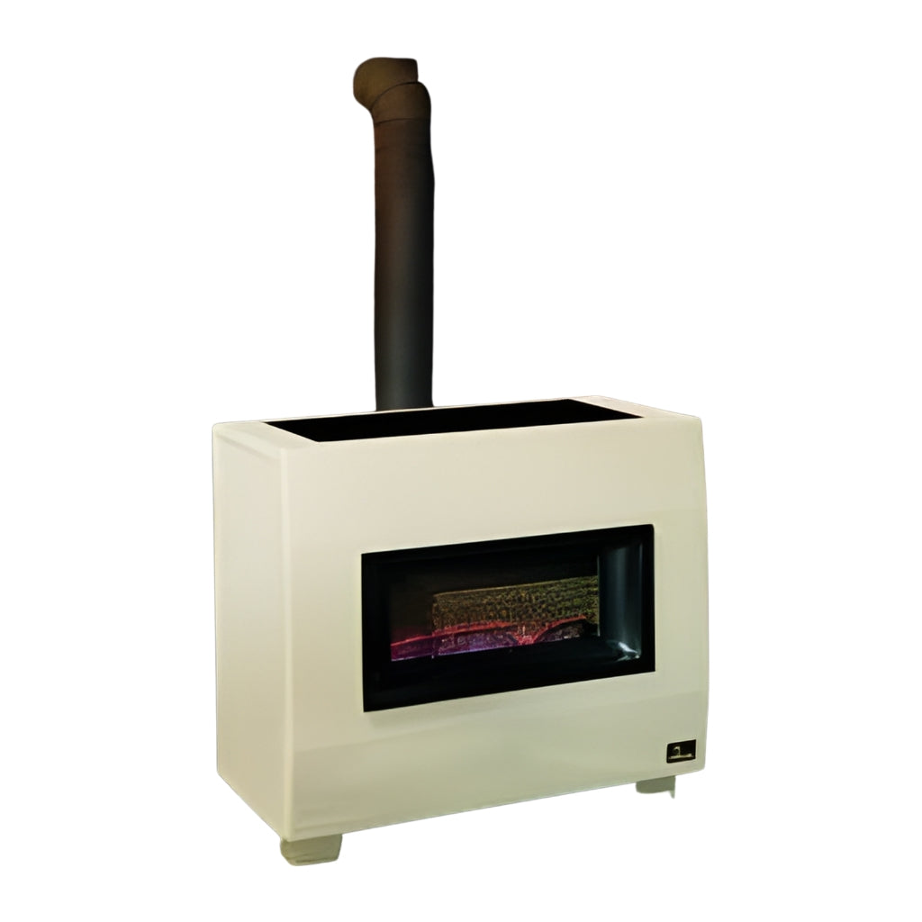 Empire 34" RH50/65B Visual Flame Room Heater with Blower – Front View