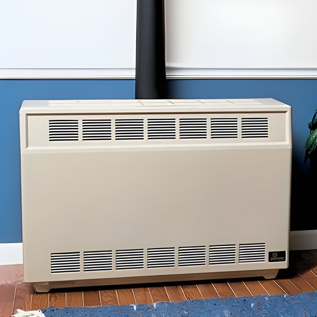 Empire 37" RH25/35 Console Vented Room Heater – Front View