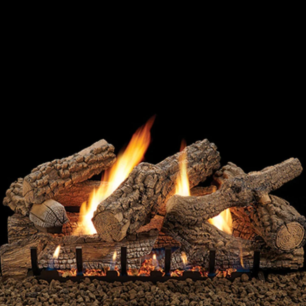 Empire Saratoga 24" Refractory Log Set – Front View