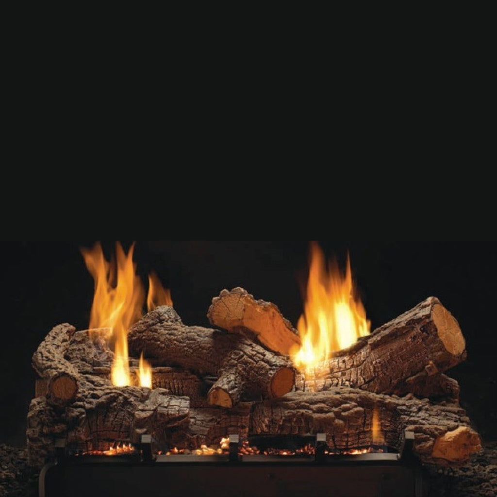 Empire Rock Creek 24" Multi-Sided Refractory Log Set – Front View