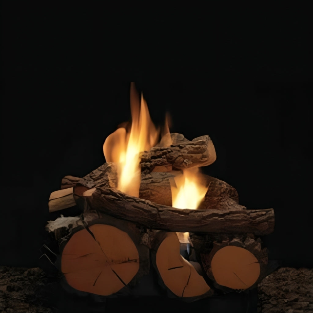 Empire Rock Creek 18" Multi-Sided Refractory Log Set – Alternate View 3