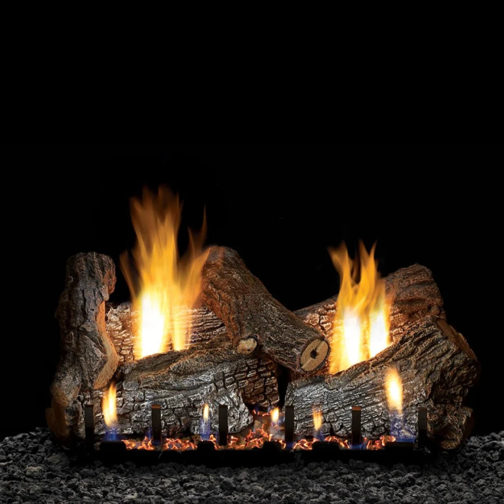 Empire Sassafras 24" Refractory Log Set – Front View