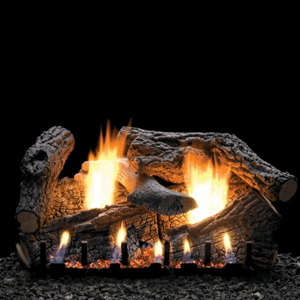 Empire Super Sassafras 24" Refractory Log Set – Front View
