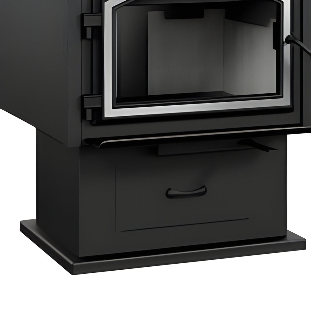 Empire Stove Pedestal for Gateway Wood Burning Stoves – Front View