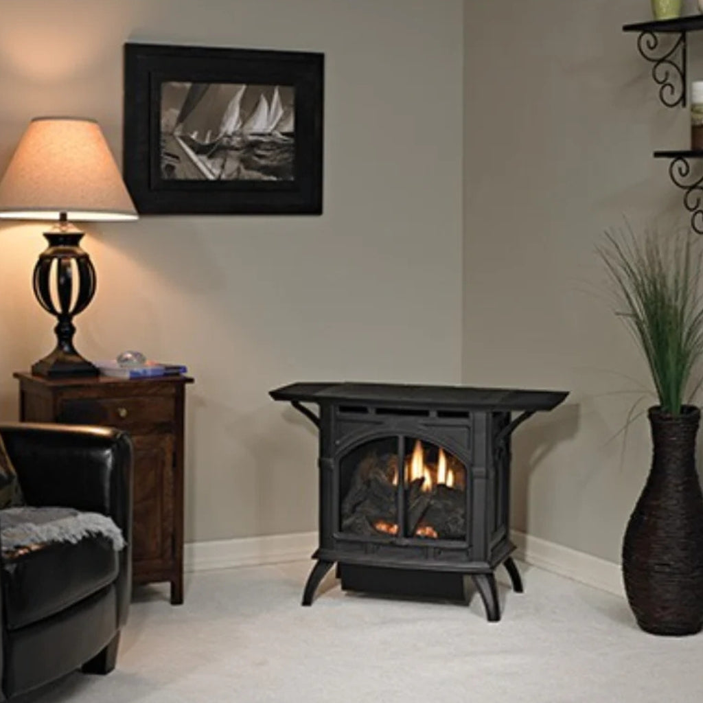 Empire Spirit Steel 25" Medium Vent Free Gas Stove (25,000 BTU) – Alternate View 3