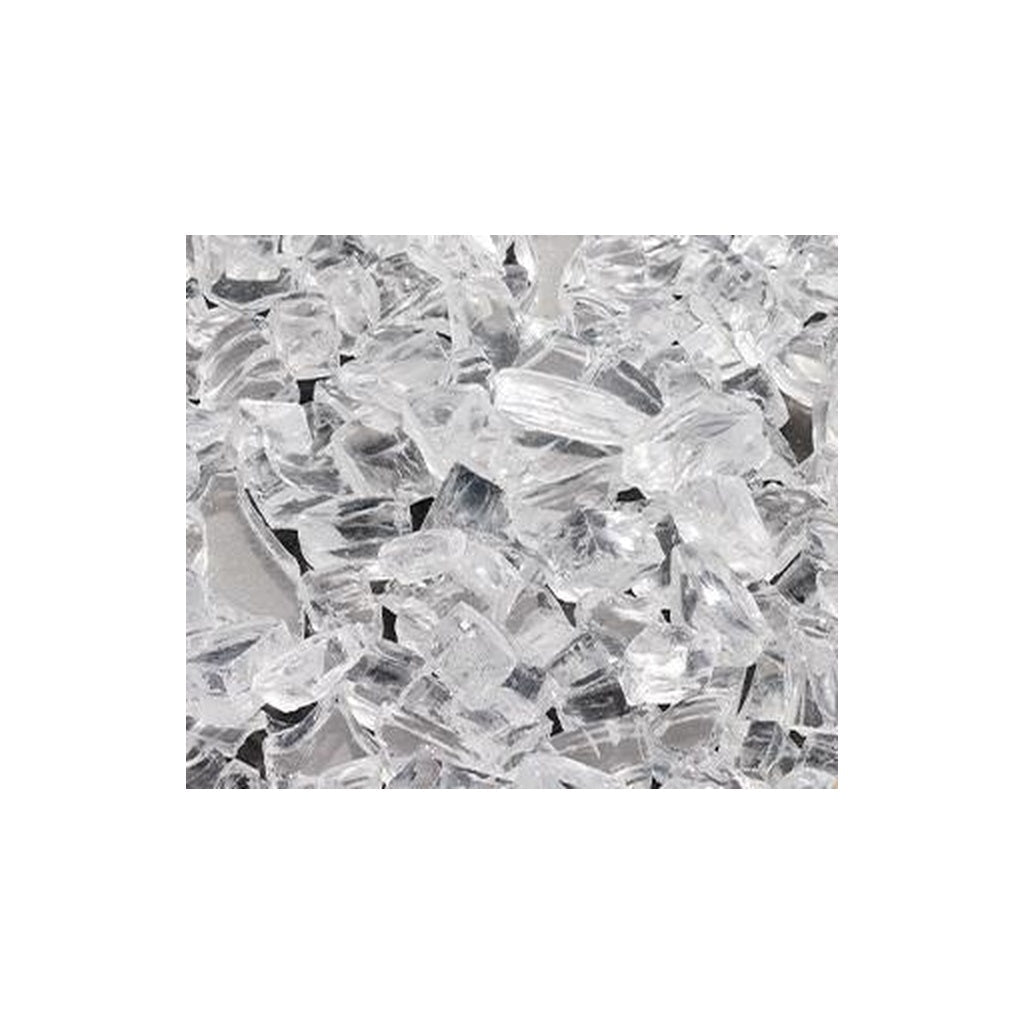 Majestic Crushed Glass Media for Meridian Modern Fireplaces - Crystal (MEDIA-CY)