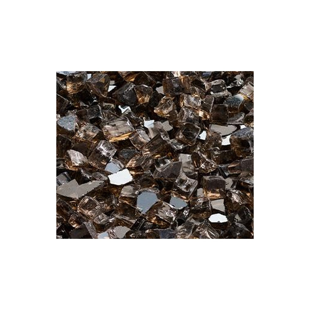 Majestic Crushed Glass Media for Meridian Modern Fireplaces - Smoked (MEDIA-SM)