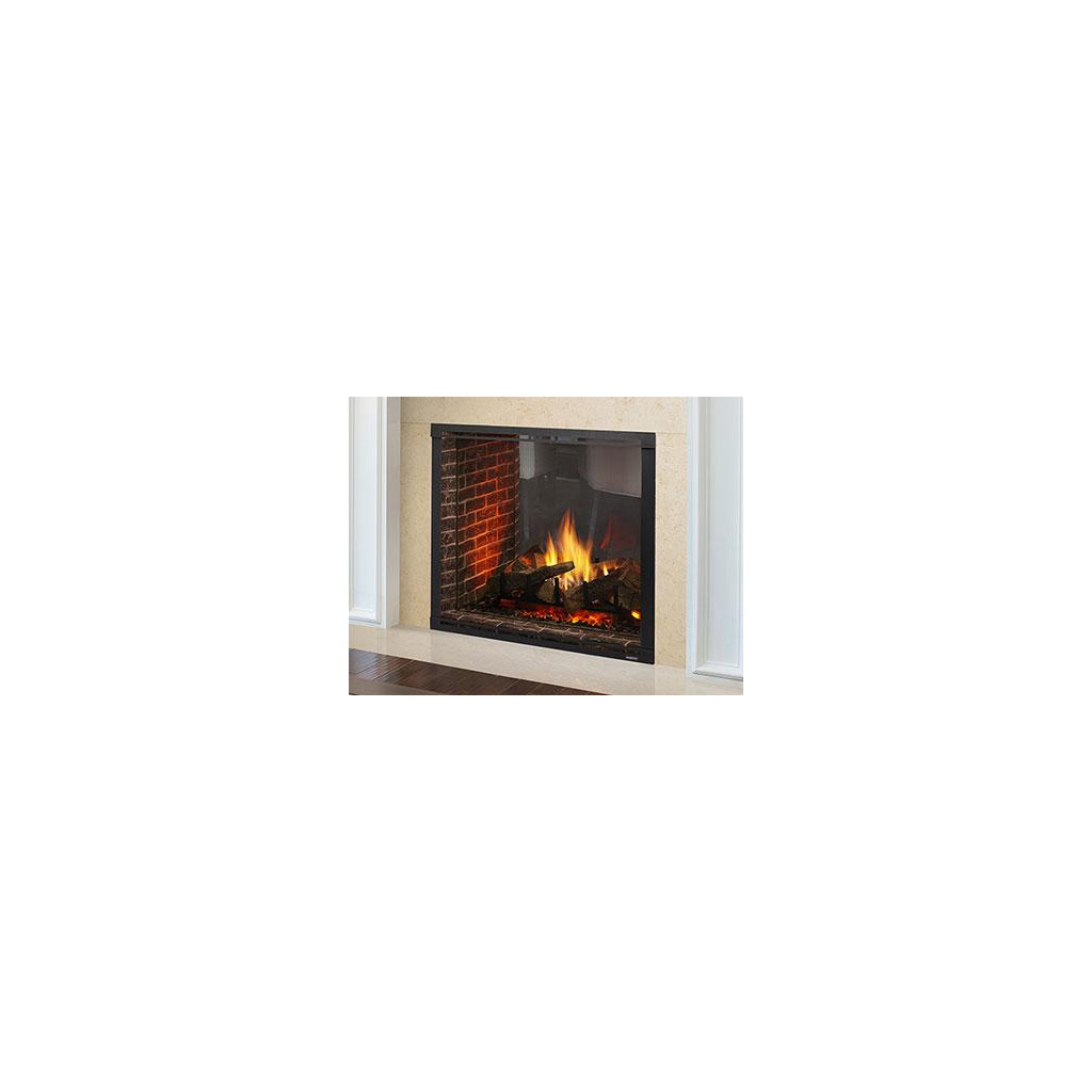 Majestic Marquis II See-Through 42" Direct Vent Gas Fireplace (MARQ42STIN) - Front View