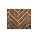 Majestic Tavern Brown Herringbone Brick Interior Panels for 36" Meridian Platinum Fireplace (BRICK36MPLTBH)