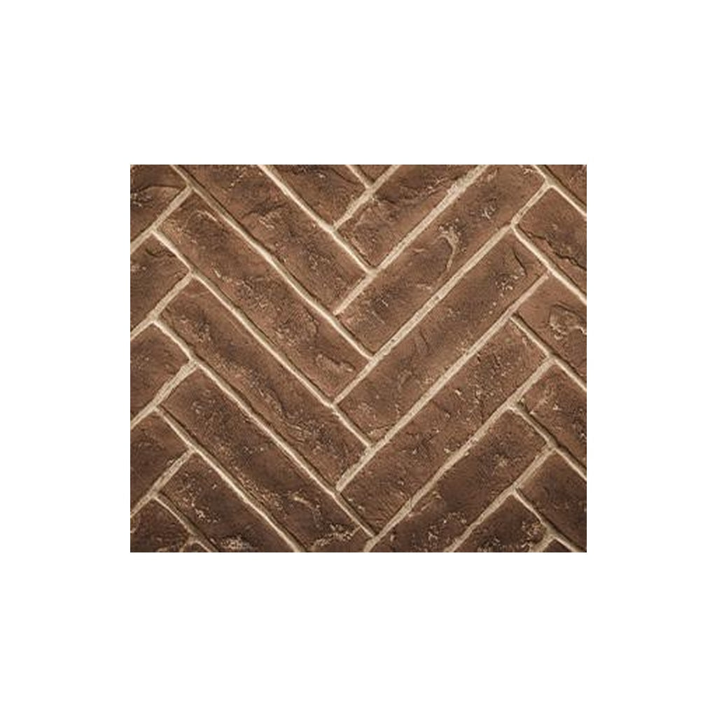 Majestic Tavern Brown Herringbone Brick Interior Panels for 36" Meridian Platinum Fireplace (BRICK36MPLTBH)