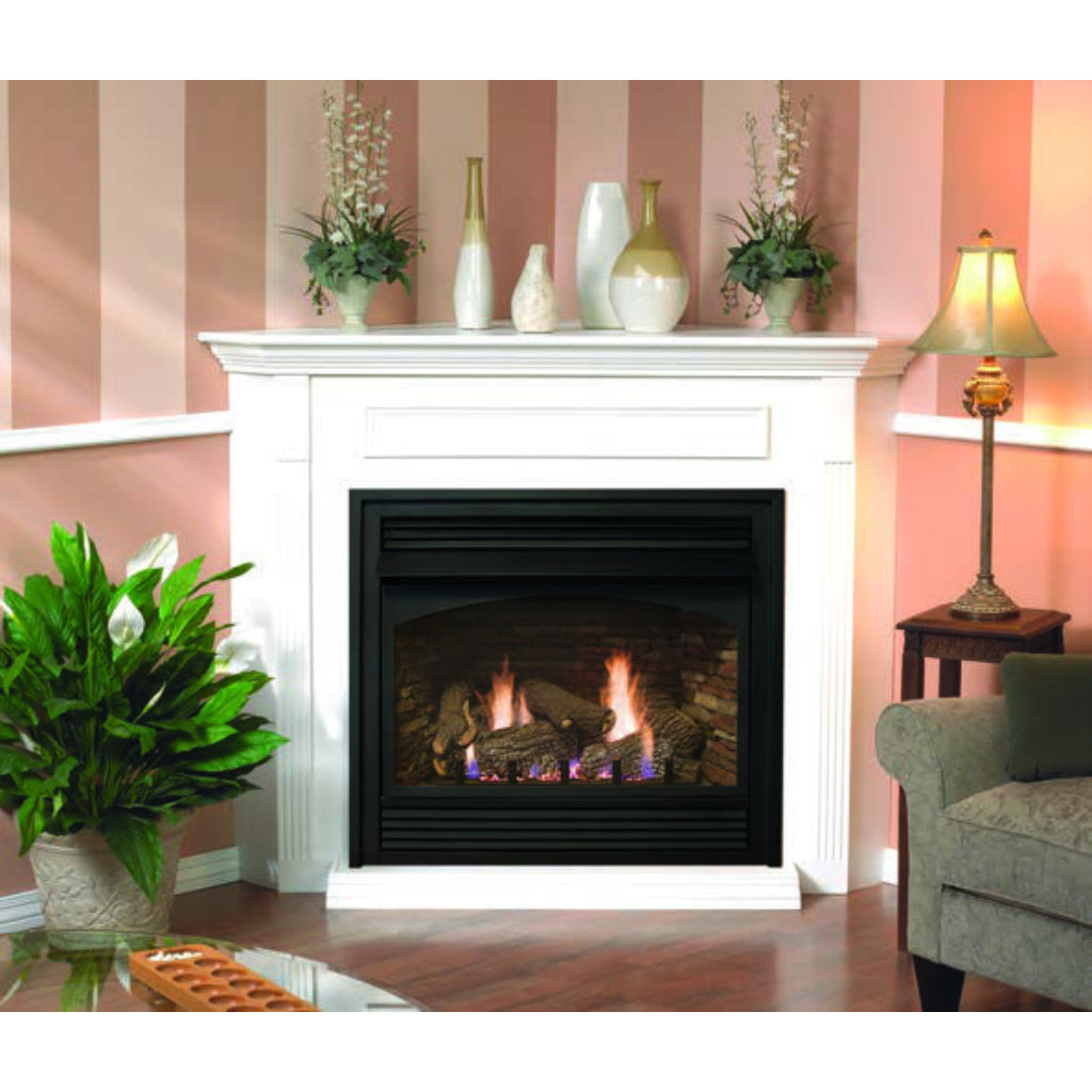 Empire Mantel Cabinet with Base for 26" Vail Fireplaces – Alternate View 8