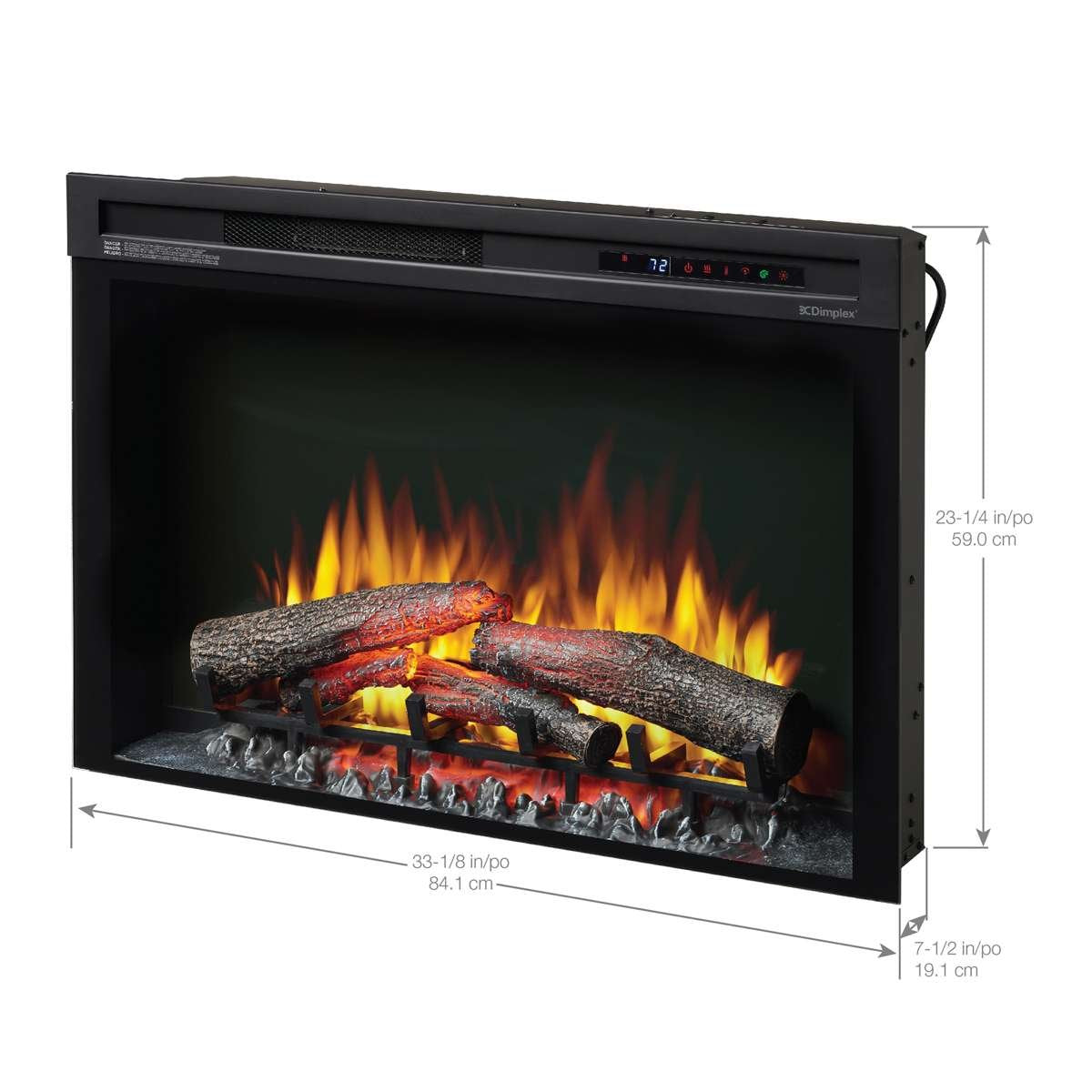 Dimplex Multi-Fire XHD 33" Plug-In Electric Firebox
